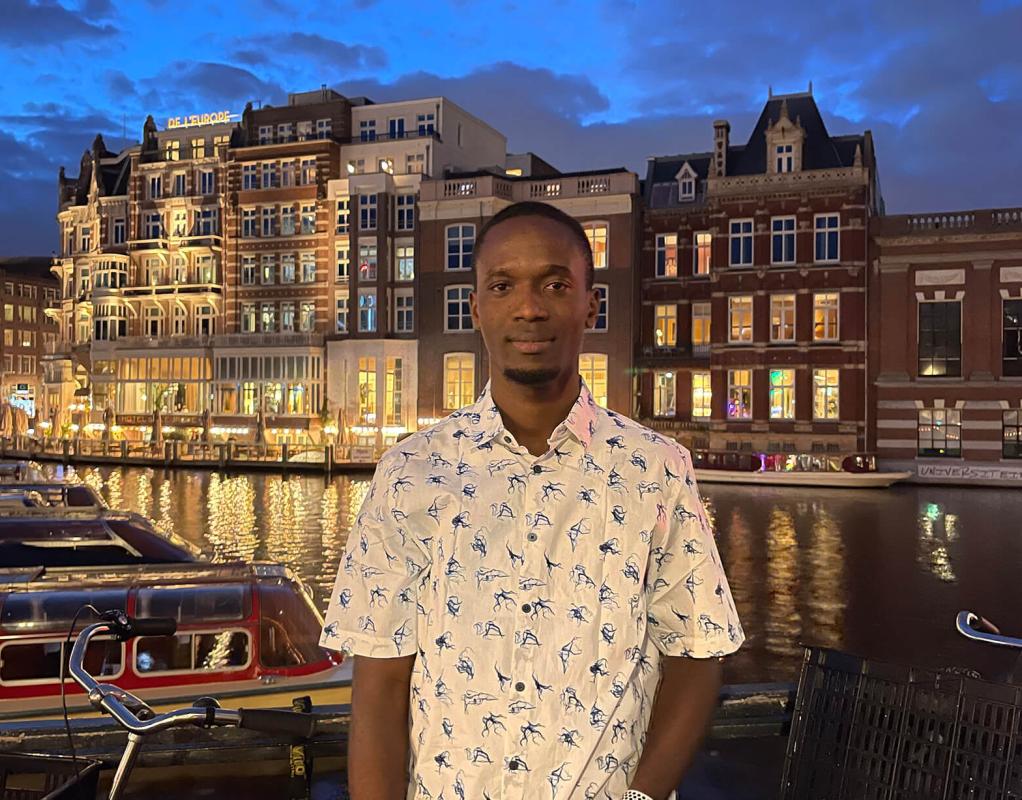 Olawale in Amsterdam