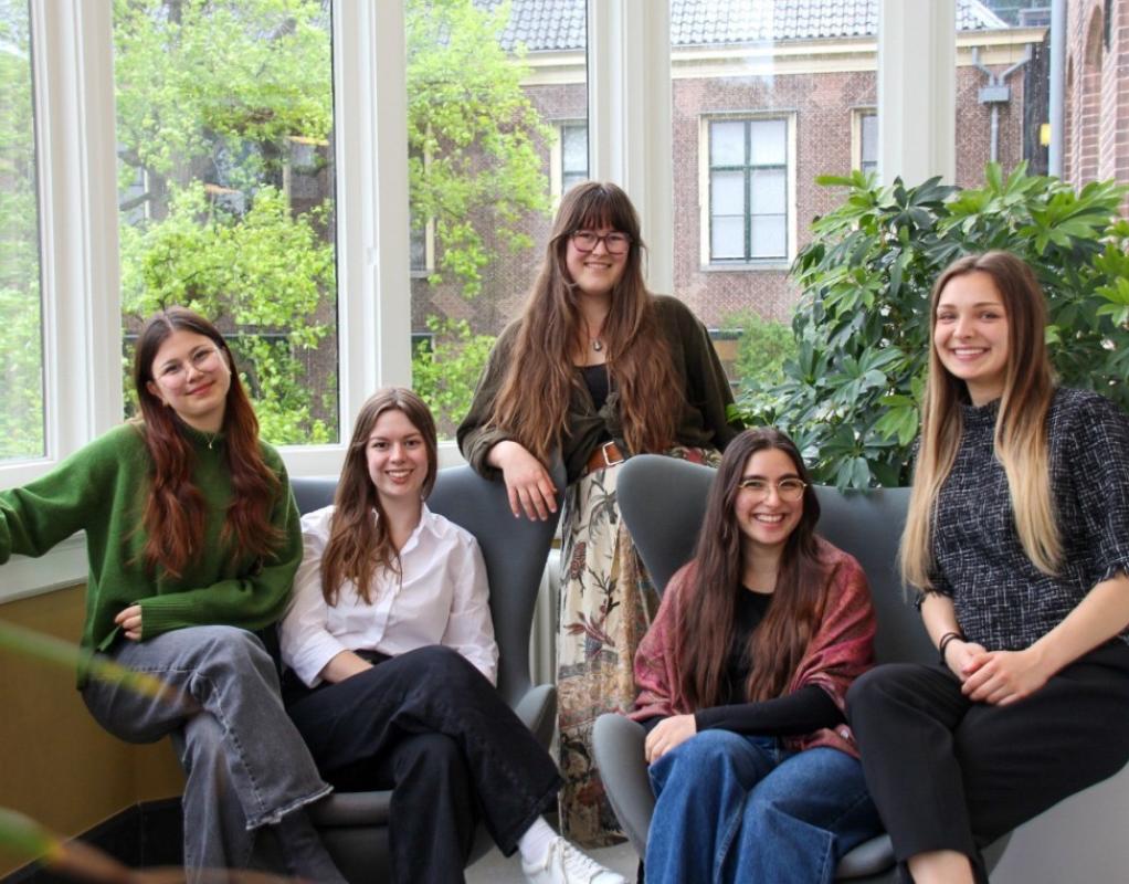 Vuslat and her four colleagues 