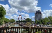 Photo of the old harbour in Rotterdam