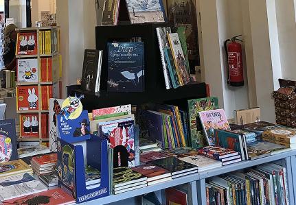 Photo of a bookstore in the Netherlands